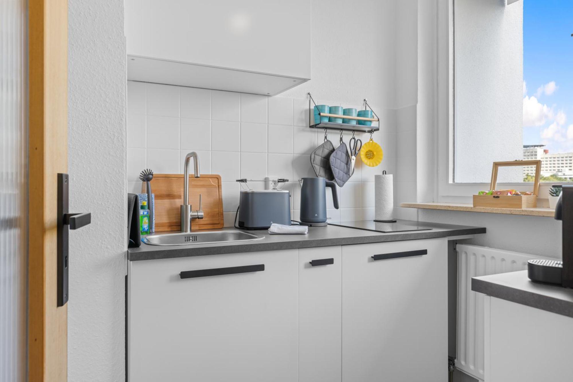 Sonniges City-Apartment Mit Suedbalkon Und Parklatz Neusass Eksteriør billede