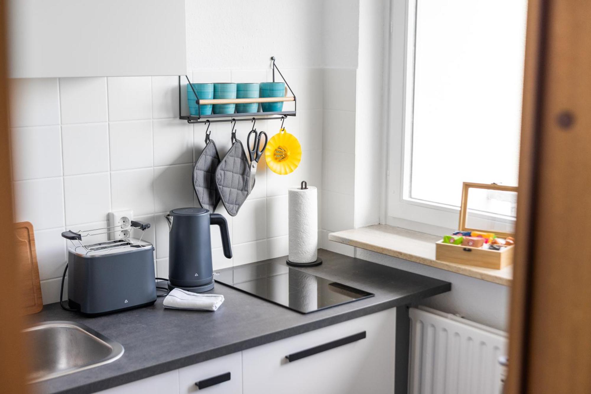 Sonniges City-Apartment Mit Suedbalkon Und Parklatz Neusass Eksteriør billede